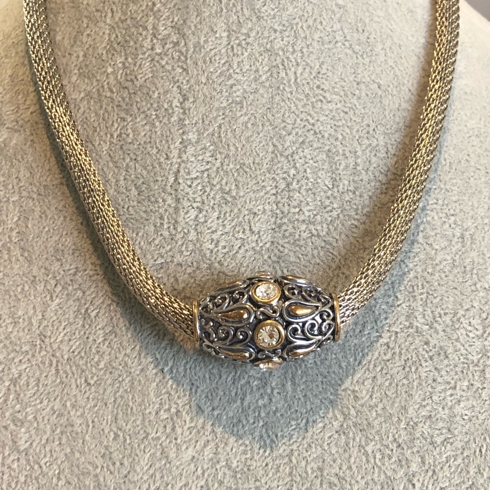 Balinese Flower Motif necklace